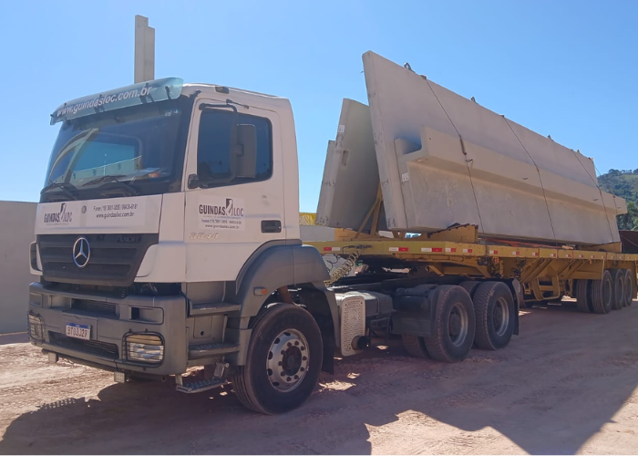 Transporte de equipamentos